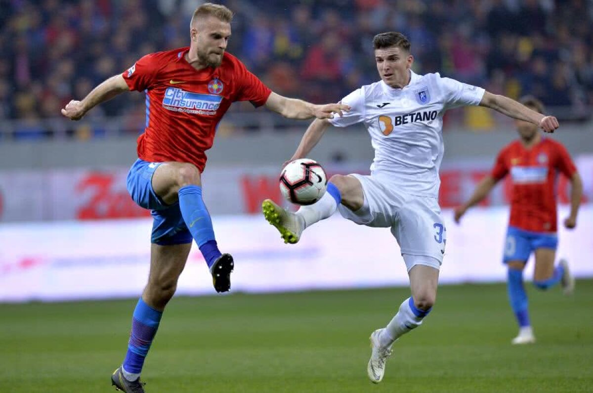 FCSB - CSU CRAIOVA 3-2 // FOTO + VIDEO Dramatism incredibil în derby-ul etapei din play-off: FCSB o învinge pe Craiova, 3-2, într-un meci marcat de erorile uriașe ale lui Hațegan