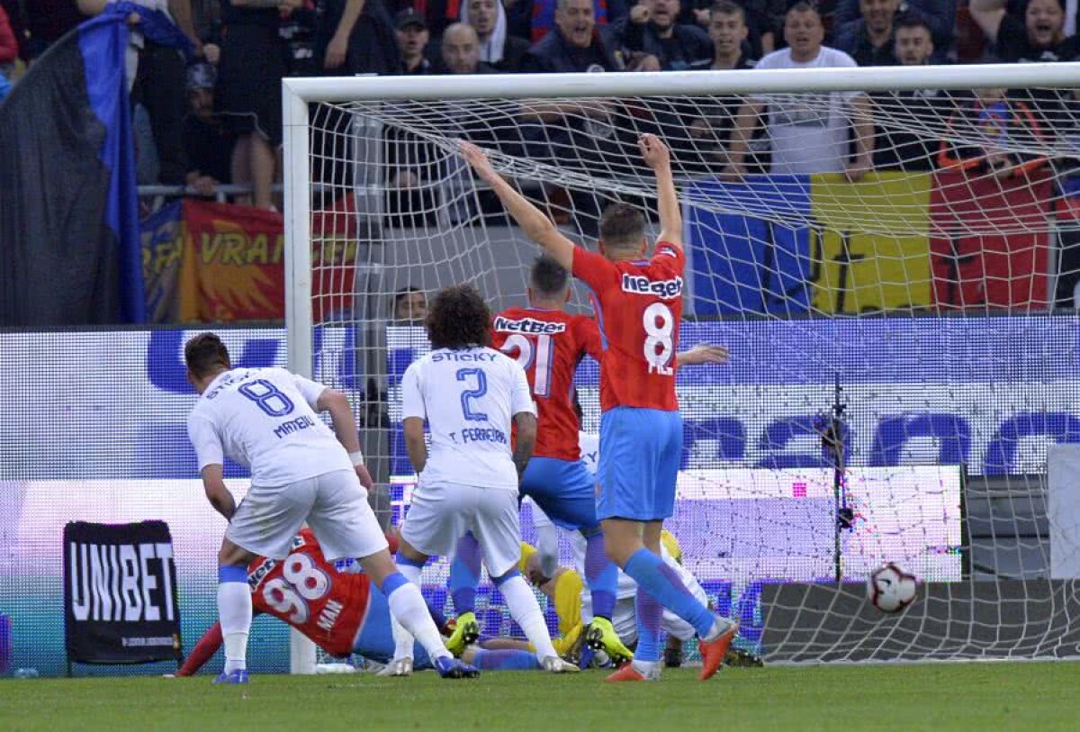 FCSB - CSU CRAIOVA 3-2 // FOTO + VIDEO Dramatism incredibil în derby-ul etapei din play-off: FCSB o învinge pe Craiova, 3-2, într-un meci marcat de erorile uriașe ale lui Hațegan