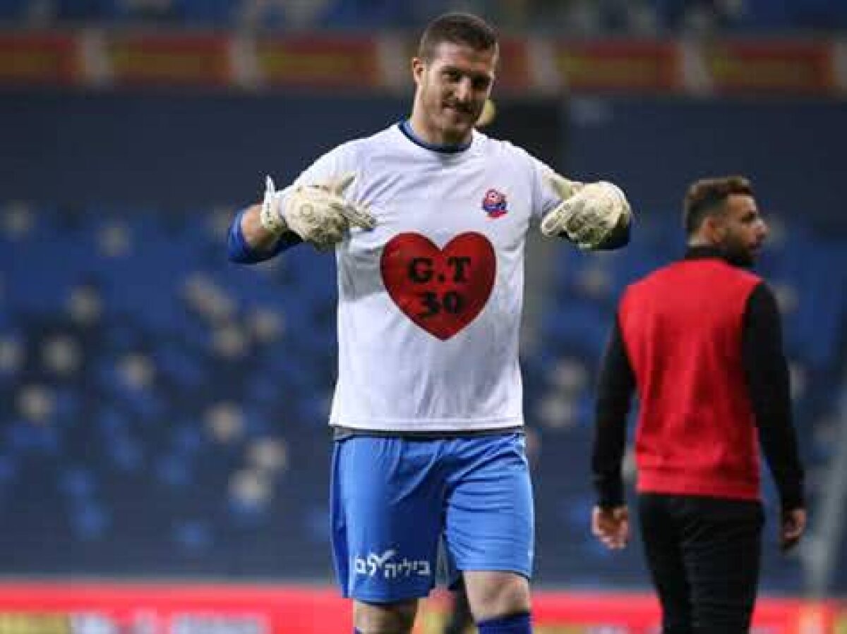 VIDEO+FOTO Gest surprinzător al fanilor lui Hapoel Haifa pentru Gabi Tamaș! Ce s-a întâmplat în fața casei românului și la stadion