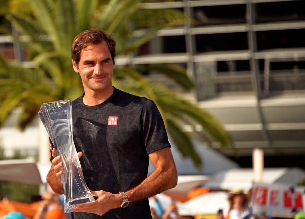 ATP MIAMI // FOTO + VIDEO Roger Federer țintește recordul SUPREM din ATP: cât mai are până îl depășește pe legendarul Jimmy Connors