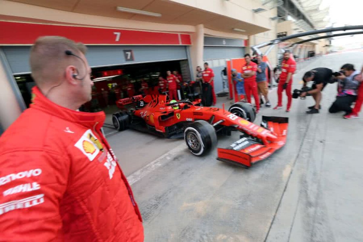 VIDEO + FOTO Imaginile zilei: Schumacher, din nou la Ferrari! Mick, fiul lui Michael, mai rapid decât Ricciardo la Bahrain