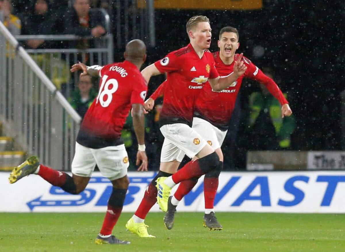 WOLVES - MANCHESTER UNITED 2-1 » Wolverhampton o bate pe United de două ori în două săptămâni cu același scor