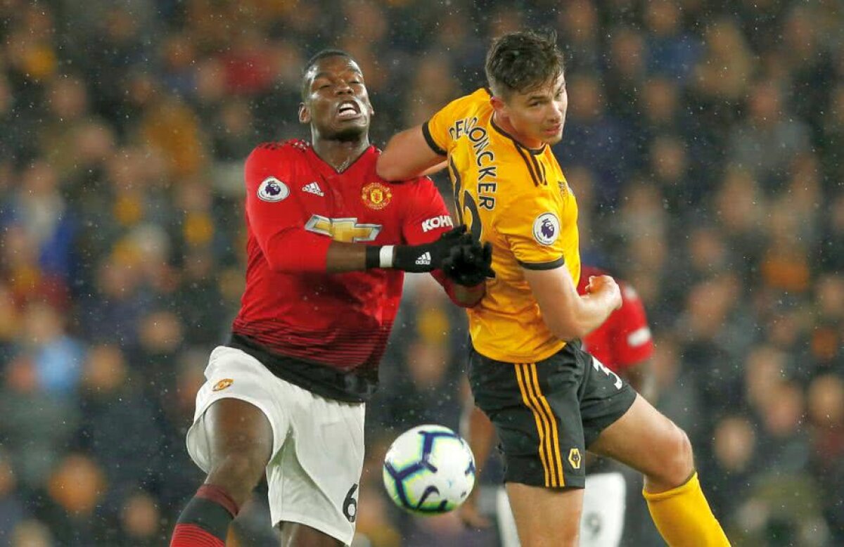 WOLVES - MANCHESTER UNITED 2-1 » Wolverhampton o bate pe United de două ori în două săptămâni cu același scor