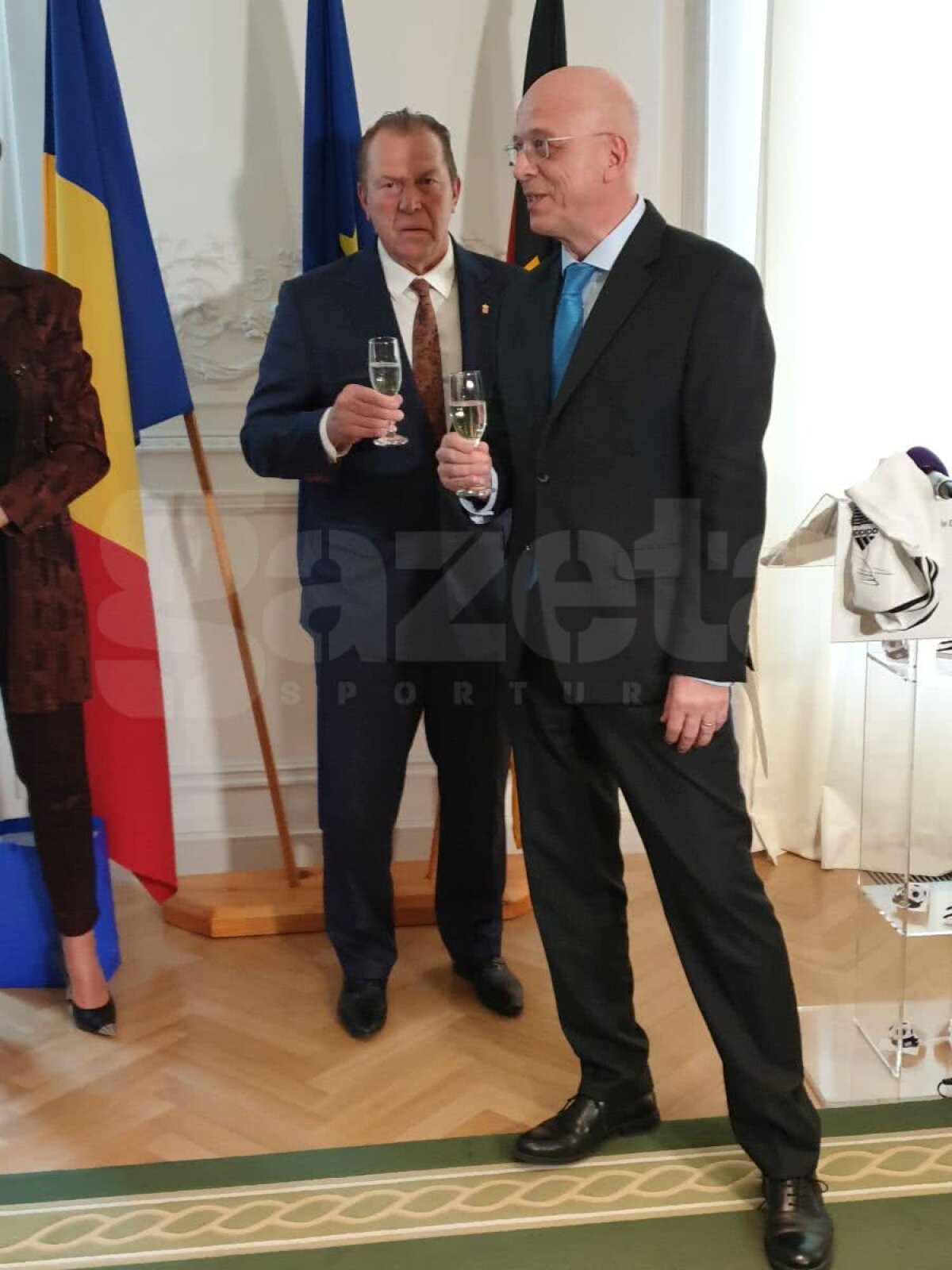 VIDEO+FOTO Recepție de gală pentru Helmuth Duckadam » Amabasadorul Germaniei: „Naționala noastră de acum are nevoie de hotărârea și energia lui”