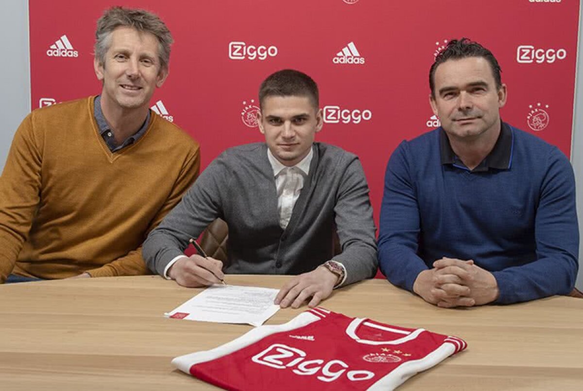 VIDEO + FOTO Răzvan Marin a fost prezentat OFICIAL la Ajax Amsterdam! Olandezii au dezvăluit și detaliile transferului