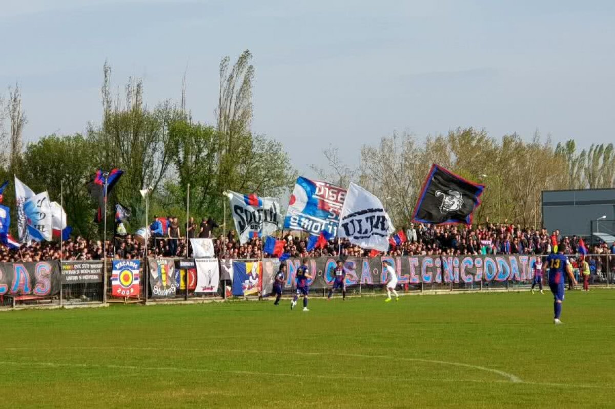 CSA STEAUA - CS FC DINAMO 3-0 // VIDEO + FOTO Steaua a umilit-o pe Dinamo în duelul cu parfum de derby din Liga 4 » Echipa lui Marius Lăcătuș, tot mai aproape de promovare