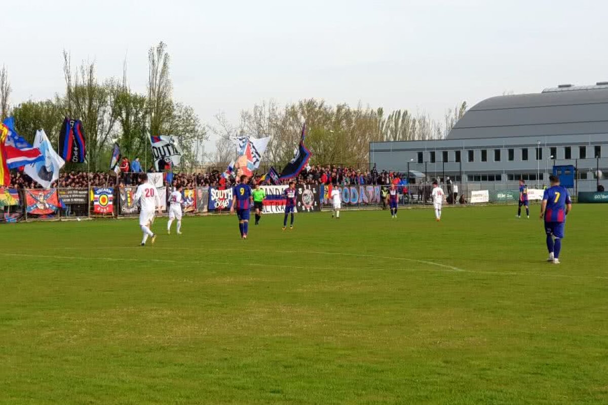 CSA STEAUA - CS FC DINAMO 3-0 // VIDEO + FOTO Steaua a umilit-o pe Dinamo în duelul cu parfum de derby din Liga 4 » Echipa lui Marius Lăcătuș, tot mai aproape de promovare