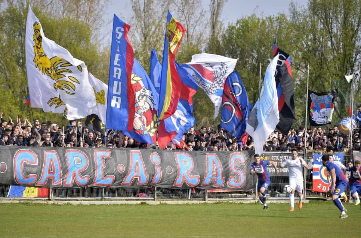 CSA STEAUA - CS FC DINAMO 3-0 // VIDEO + FOTO Steaua a umilit-o pe Dinamo în duelul cu parfum de derby din Liga 4 » Echipa lui Marius Lăcătuș, tot mai aproape de promovare