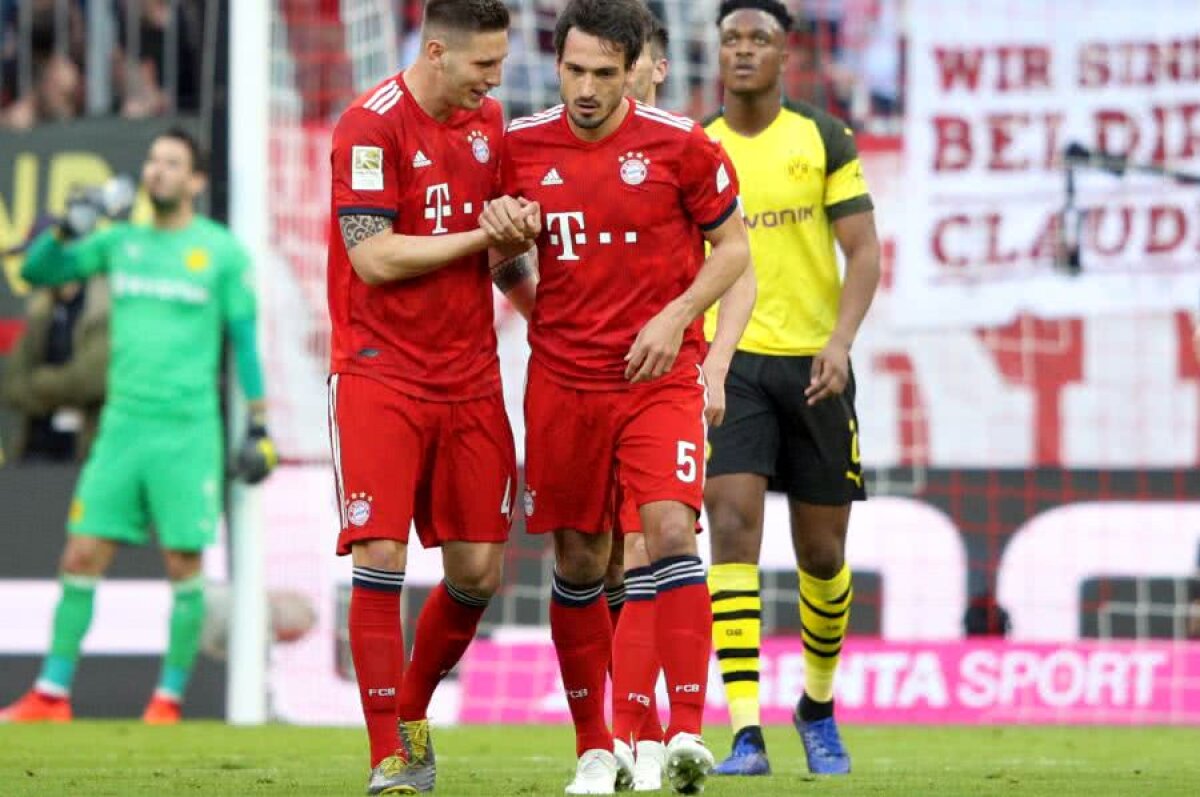 BAYERN - DORTMUND 5-0 // FOTO + VIDEO Lecție de fotbal! Robert Lewandowki & co. au demolat-o pe Borussia Dortmund și au detronat-o din fruntea clasamentului » Cum arată lupta la titlu din Bundesliga