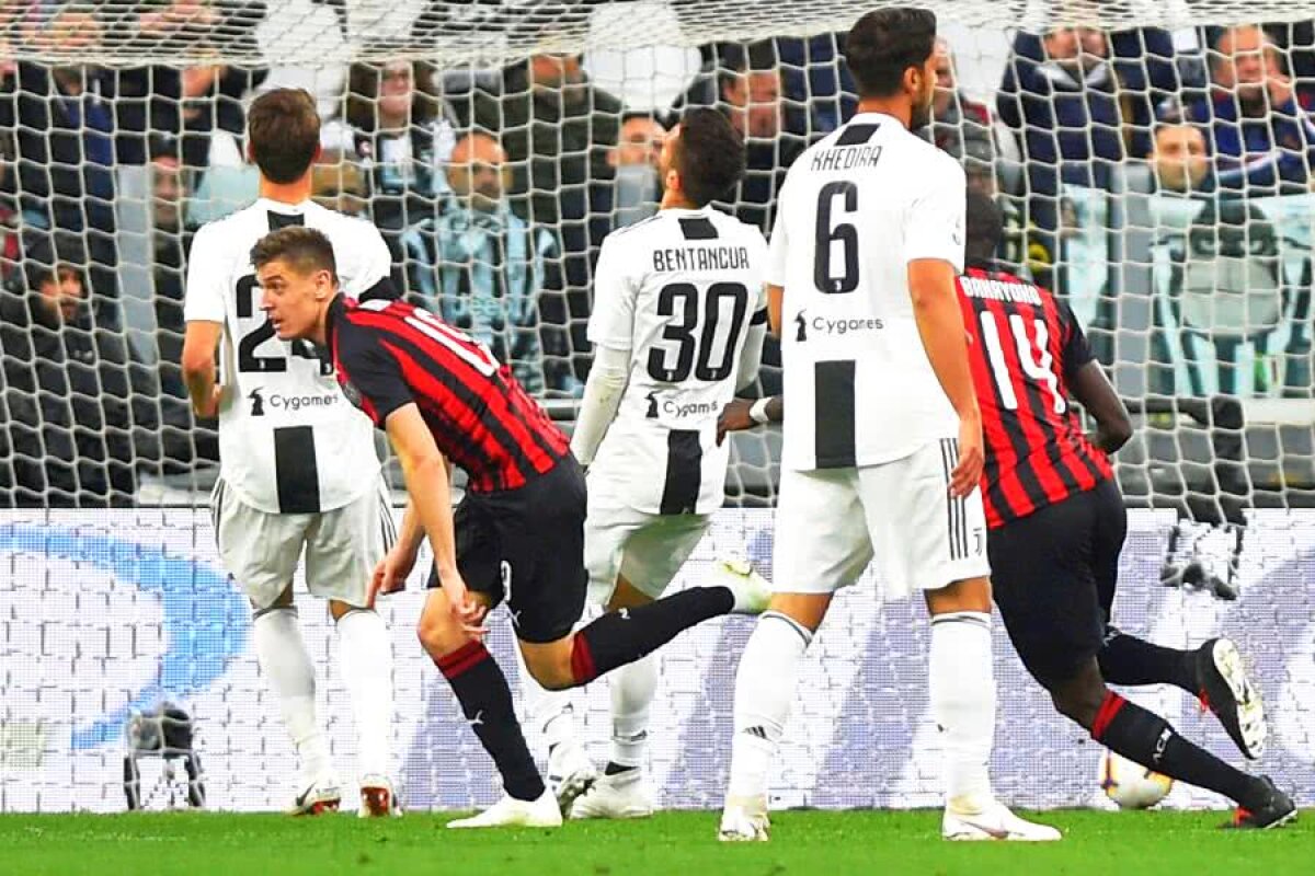 Juventus - Milan 2-1 // FOTO + VIDEO Fără Cristiano Ronaldo, Juventus s-a impus la limită în derby-ul cu Milan » Cum poate deveni campioană chiar în acest weekend