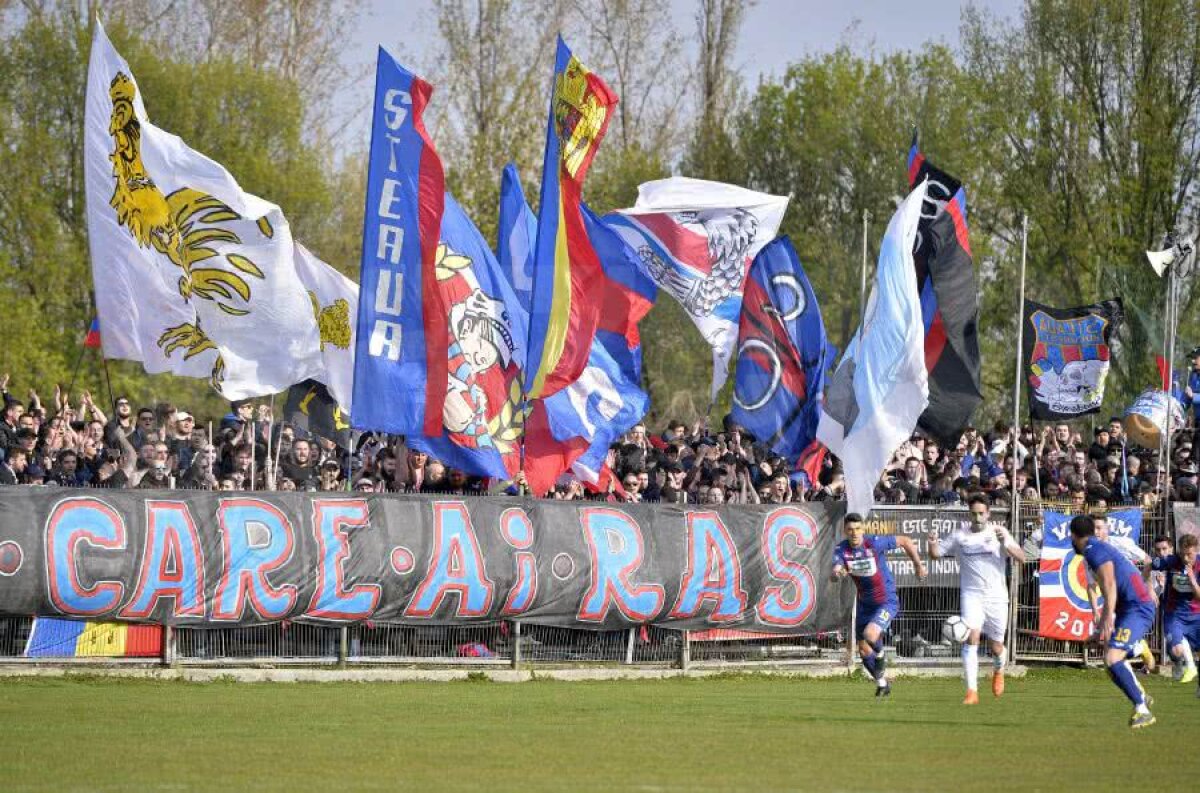 CSA STEAUA - CS FC DINAMO 3-0 // VIDEO + FOTO 3 detalii de la derby-ul din Liga 4: „masculii alfa” din teren, nemulțumirile suporterilor și o ipostază inedită cu Ștefan Iovan :)