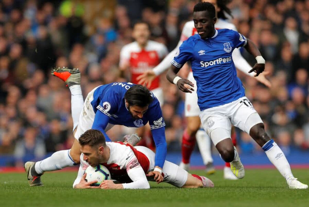 EVERTON - ARSENAL 1-0 // VIDEO+FOTO „Tunarii” pierd meciul de la Everton, deși Unai Emery a încercat să mute decisiv la pauză