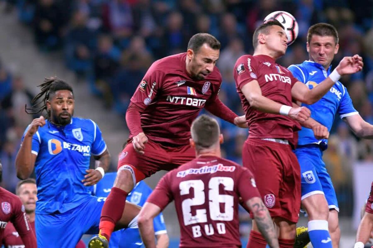 CSU CRAIOVA - CFR CLUJ 0-0 / VIDEO+FOTO Remiză îndârjită între CSU Craiova și CFR Cluj: FCSB își freacă mâinile de bucurie