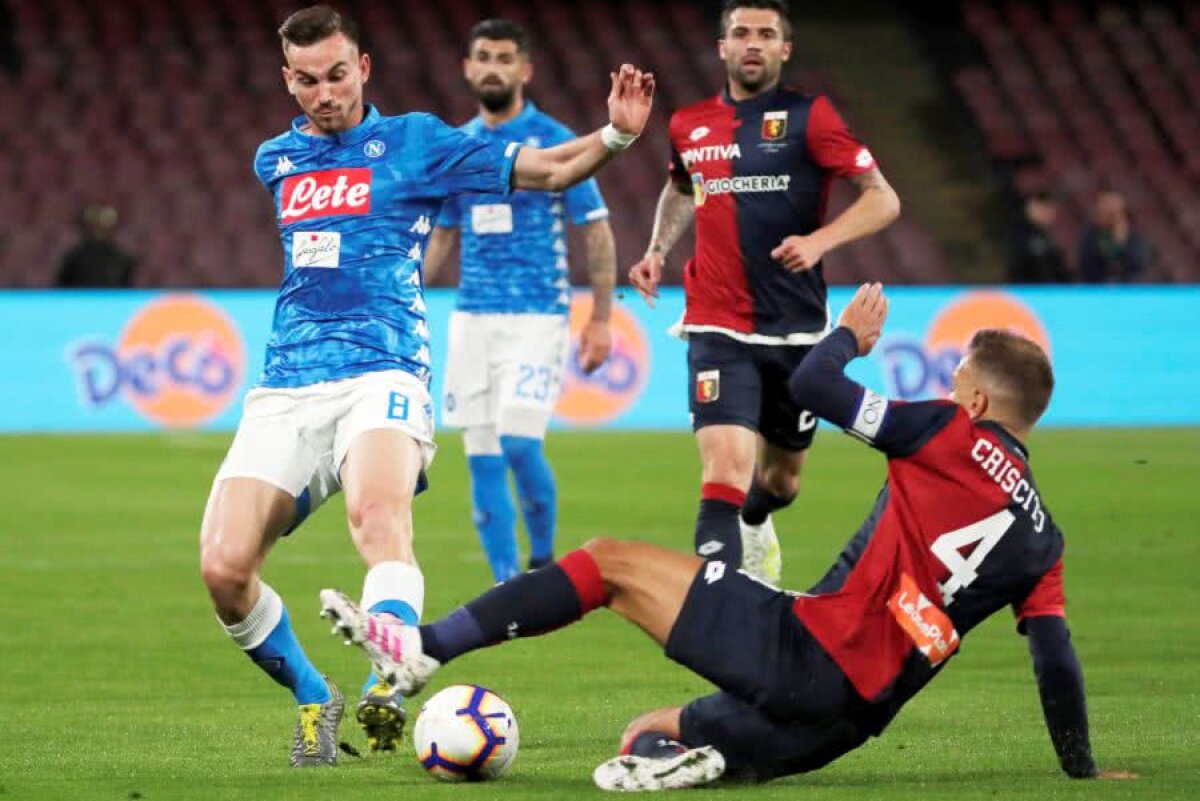 Napoli - Genoa 1-1 // VIDEO Reflexul de senzație al lui Ionuț Radu a dat startul revenirii! Genoa, egal nesperat pe terenul lui Napoli