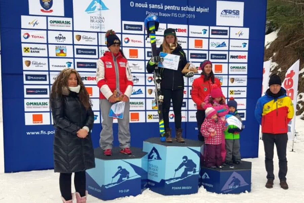 SPECIAL GSP Iulia Benga, soția fotbalistului Alexandru Benga, performanță apreciabilă după ce a născut cel de-al treilea copil: rezultatele remarcabile obținute pe pârtie