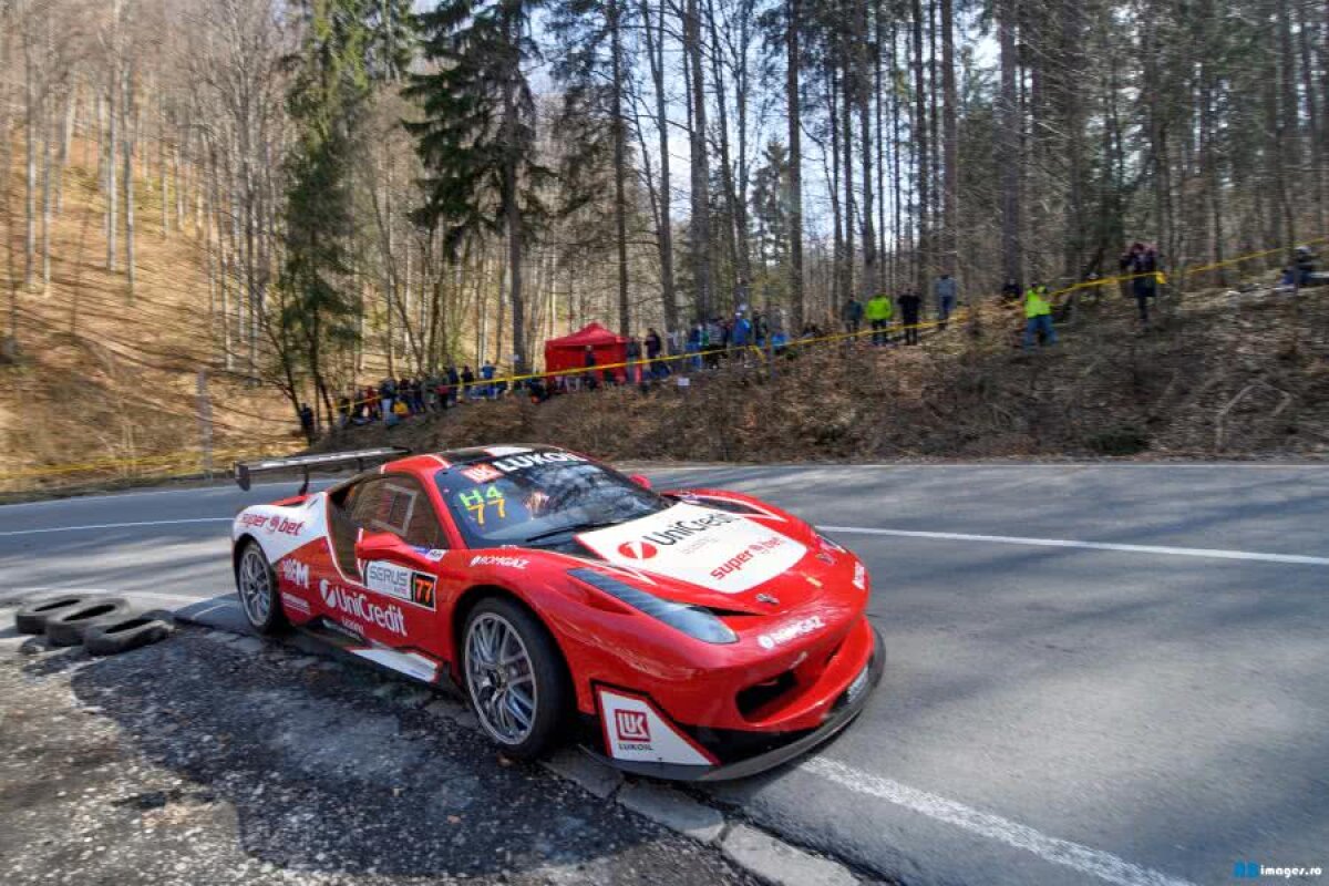 FOTO Mihai Leu a obținut locul I la clasa GT în prima etapă a Campionatului Național de Viteză în Coastă