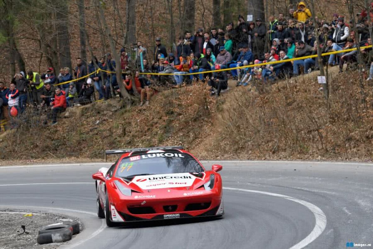 FOTO Mihai Leu a obținut locul I la clasa GT în prima etapă a Campionatului Național de Viteză în Coastă