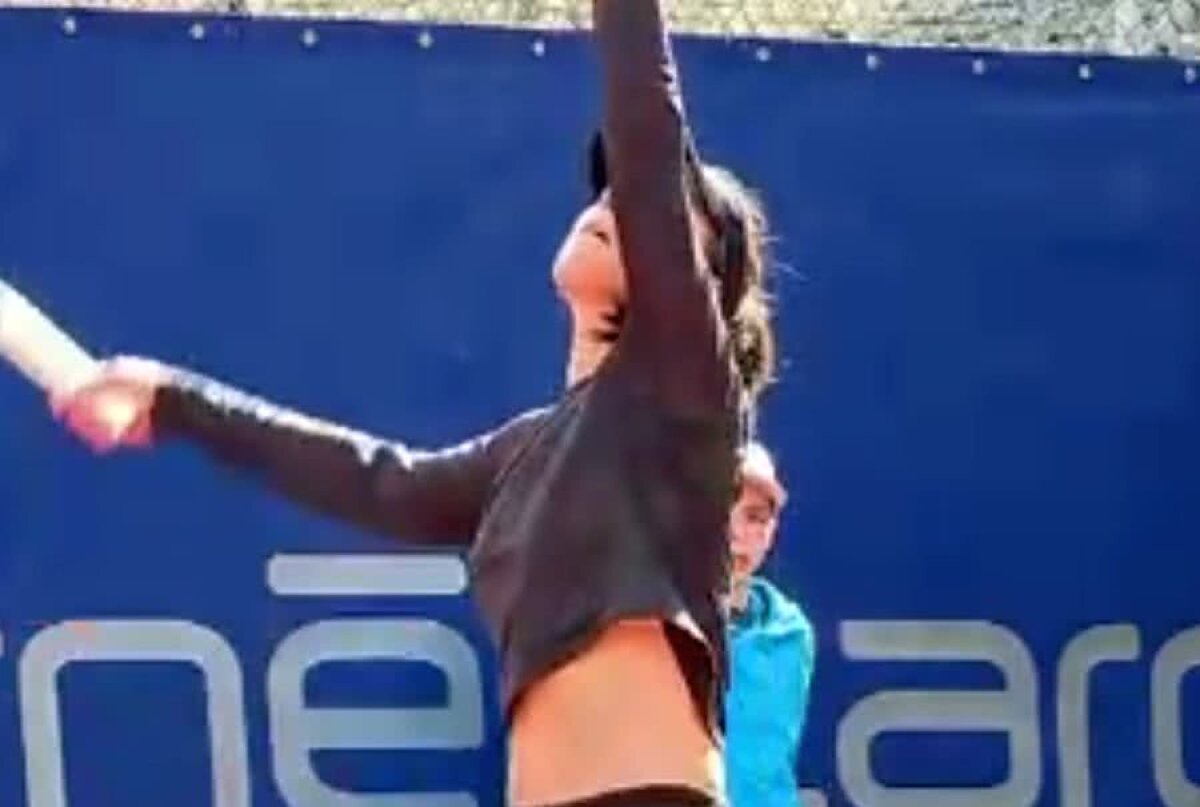 GALERIE FOTO Sorana Cîrstea, apariție incendiară la turneul de la Lugano