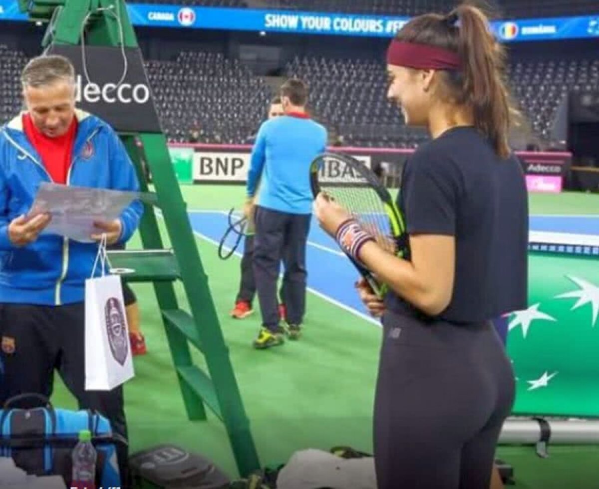 GALERIE FOTO Sorana Cîrstea, apariție incendiară la turneul de la Lugano