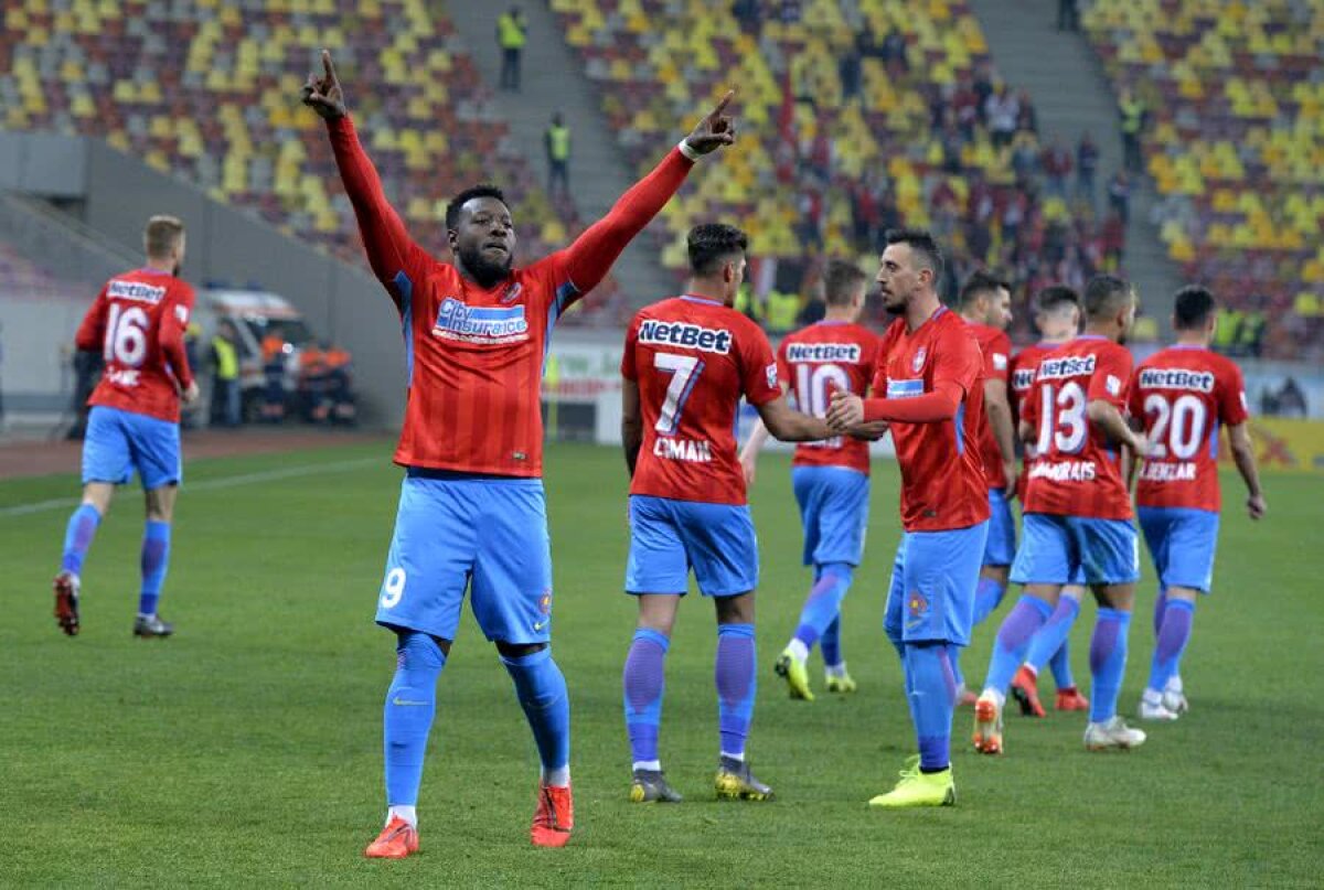 FCSB - SEPSI 2-0 // VIDEO+FOTO Liga 1 fierbe! FCSB învinge Sepsi în 10 minute și e la 3 puncte de CFR înainte de meciul direct