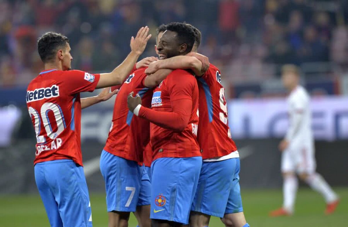 FCSB - SEPSI 2-0 // VIDEO+FOTO Liga 1 fierbe! FCSB învinge Sepsi în 10 minute și e la 3 puncte de CFR înainte de meciul direct