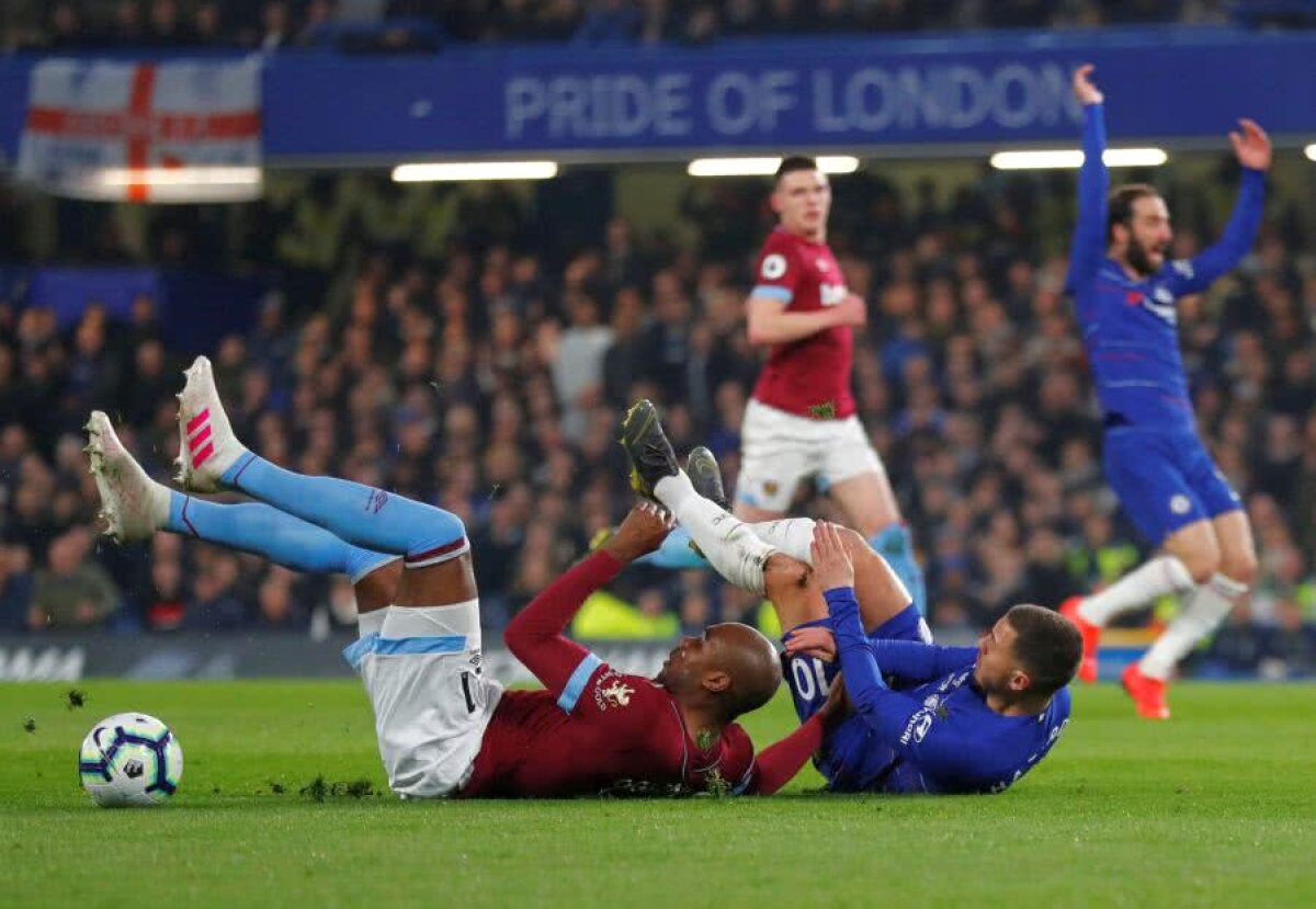 CHELSEA - WEST HAM 2-0 // FOTO Formația lui Maurizio Sarri urcă pe locul trei în Premier League! Clasamentul LIVE