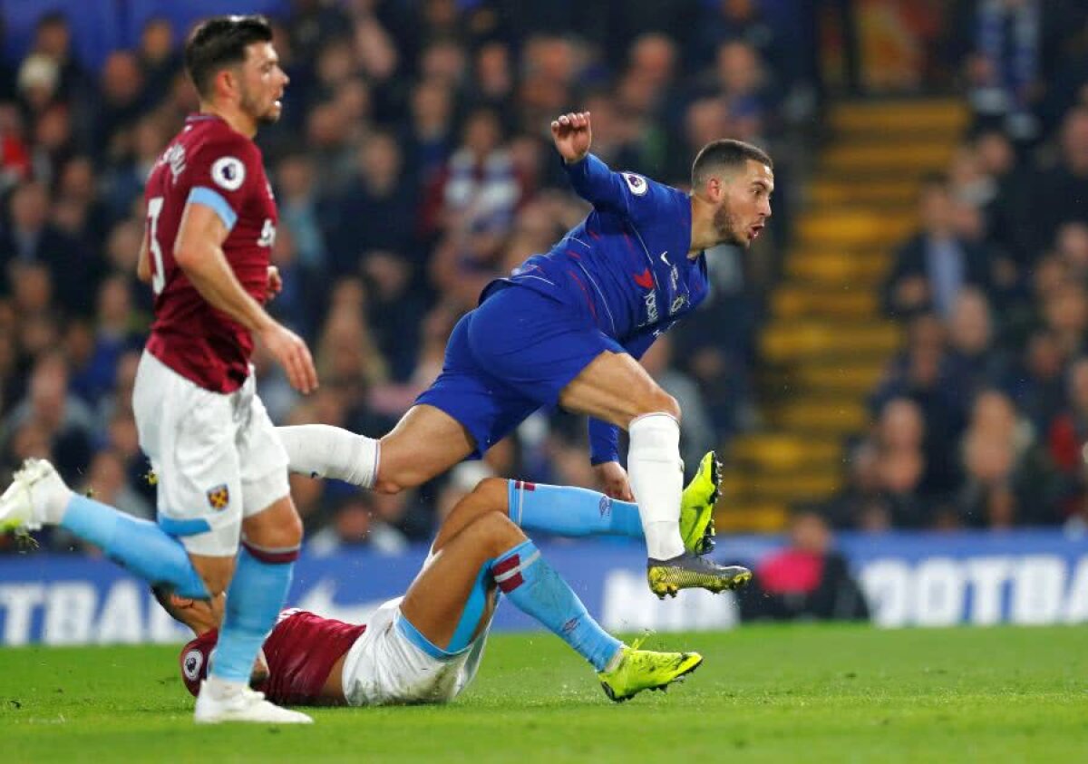 CHELSEA - WEST HAM 2-0 // FOTO Formația lui Maurizio Sarri urcă pe locul trei în Premier League! Clasamentul LIVE