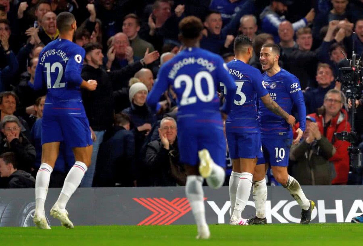 CHELSEA - WEST HAM 2-0 // FOTO Formația lui Maurizio Sarri urcă pe locul trei în Premier League! Clasamentul LIVE