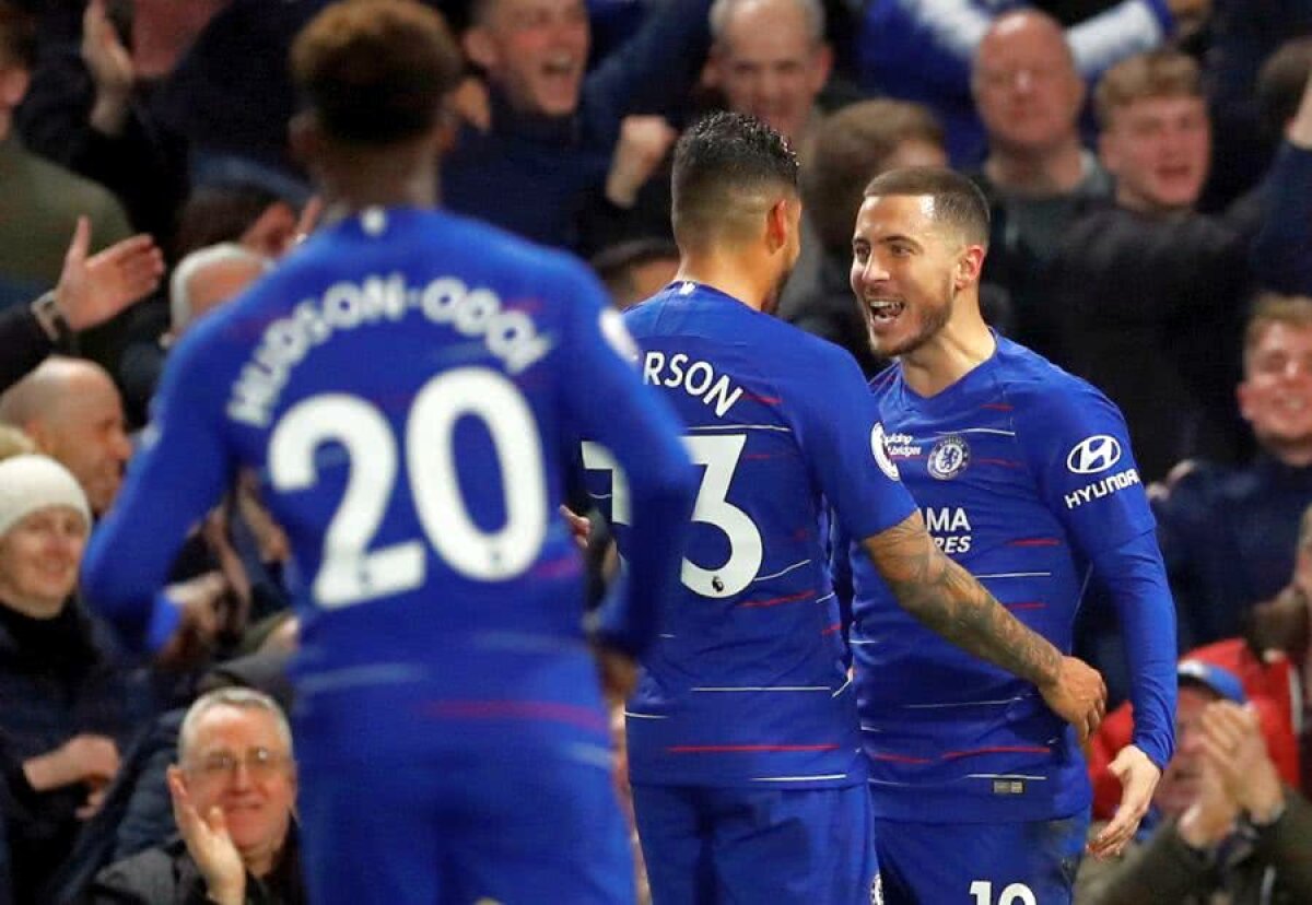 CHELSEA - WEST HAM 2-0 // FOTO Formația lui Maurizio Sarri urcă pe locul trei în Premier League! Clasamentul LIVE