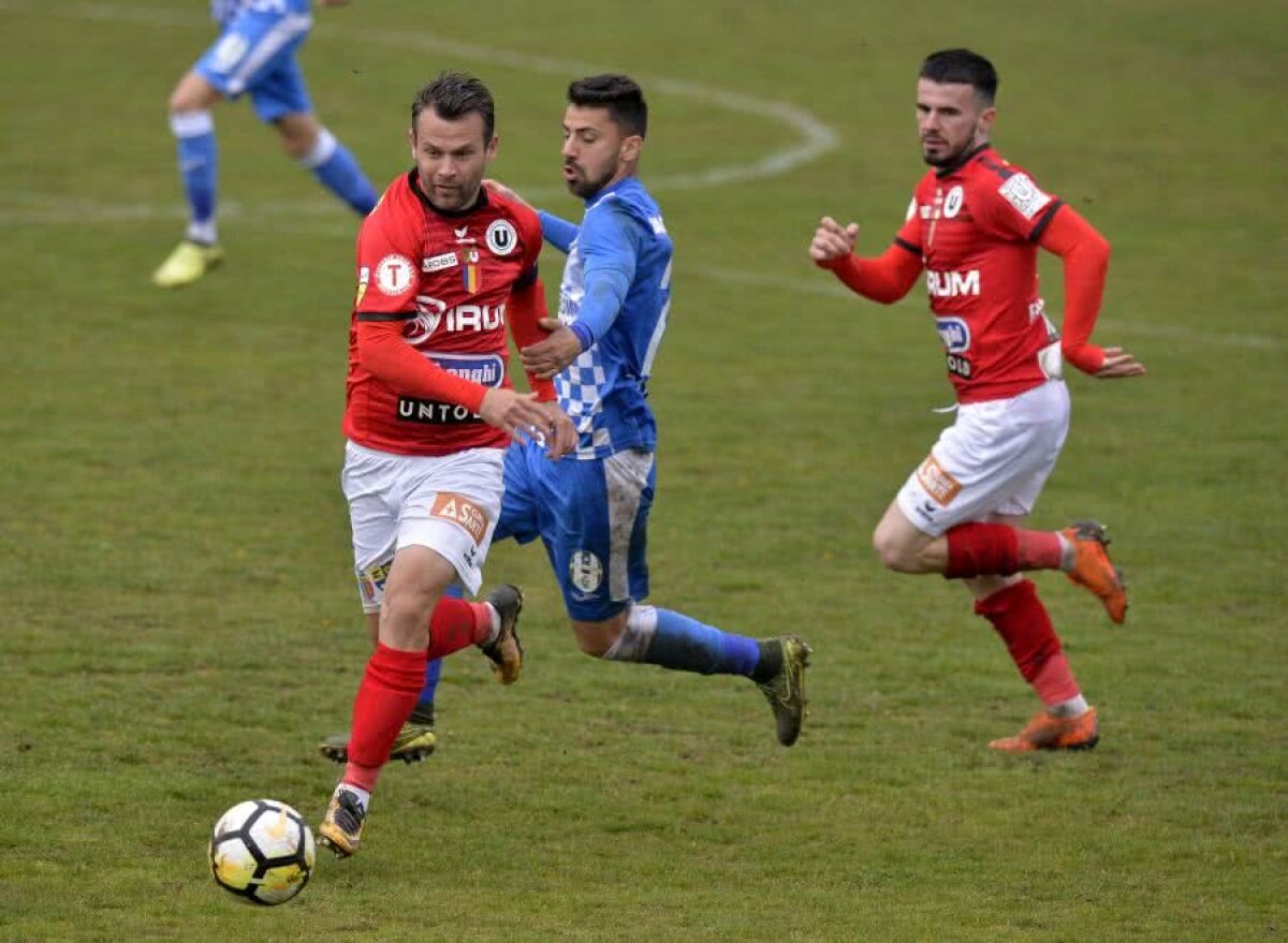 LIGA 2, ETAPA 29 // DACO-GETICA - U CLUJ 2-6 // FOTO + VIDEO L-au salvat pe Bogdan Lobonț: „șepcile roșii” s-au dezlănțuit la București