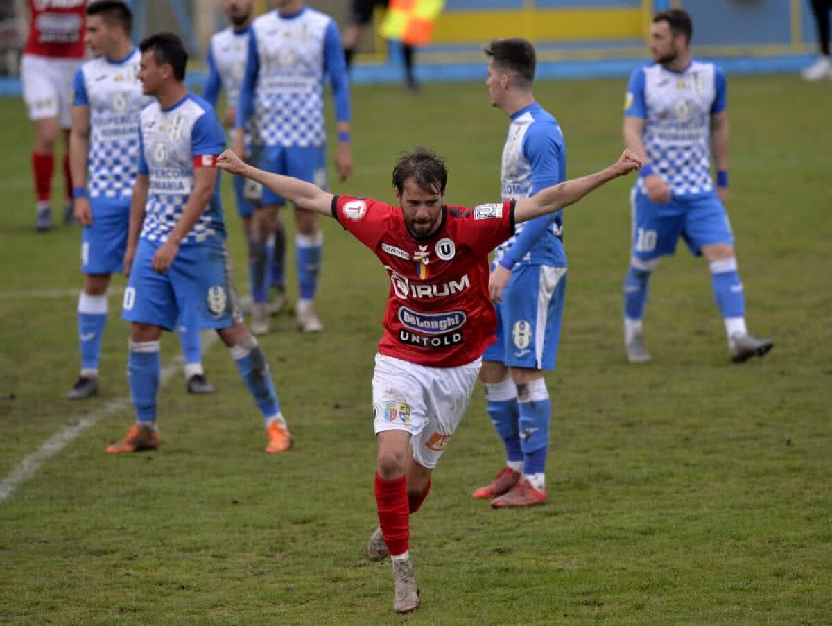 LIGA 2, ETAPA 29 // DACO-GETICA - U CLUJ 2-6 // FOTO + VIDEO L-au salvat pe Bogdan Lobonț: „șepcile roșii” s-au dezlănțuit la București