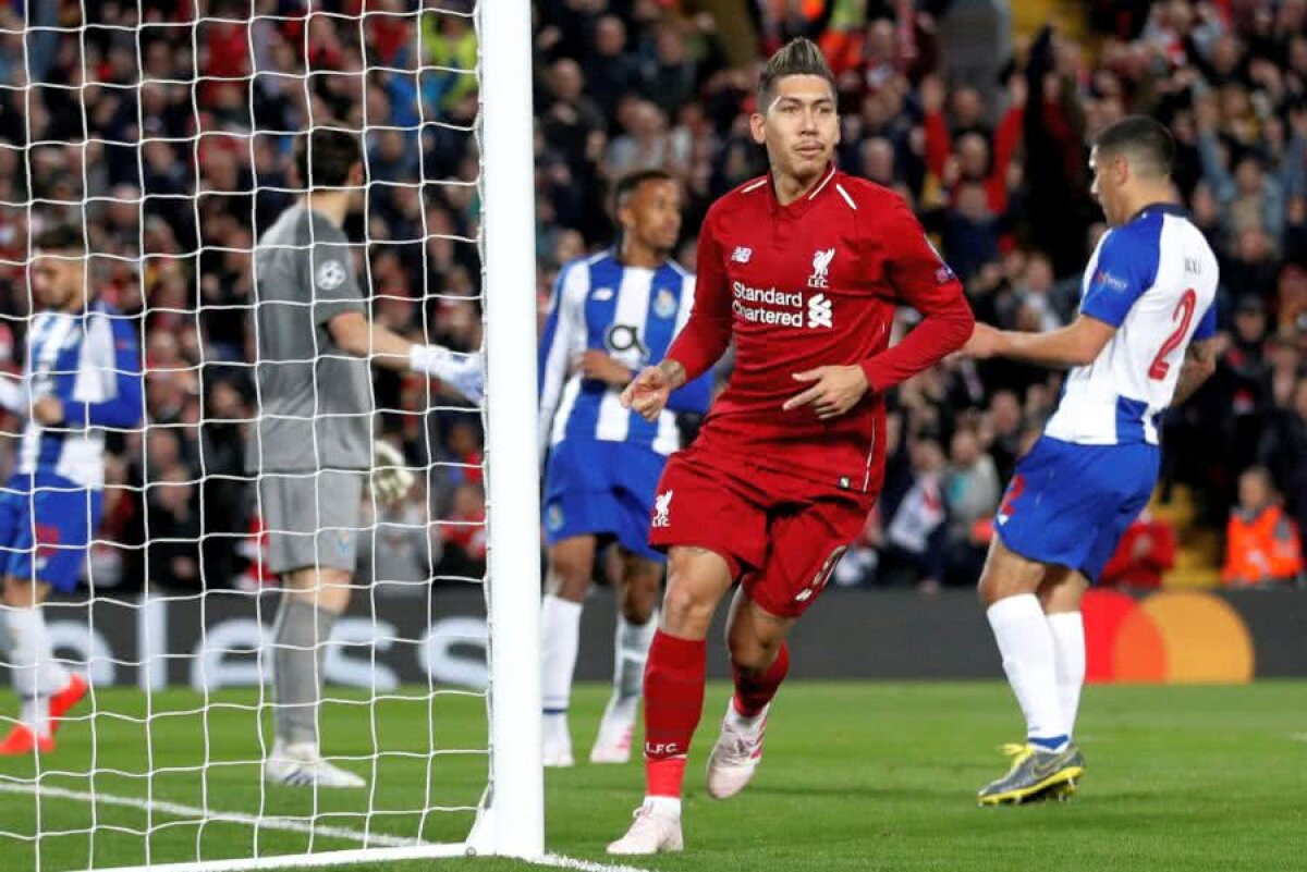 LIVERPOOL - FC PORTO 2-0 // Anfield, iadul „dragonilor”! Liverpool a învins-o la scor de calificare pe Porto în turul „sferturilor” UCL