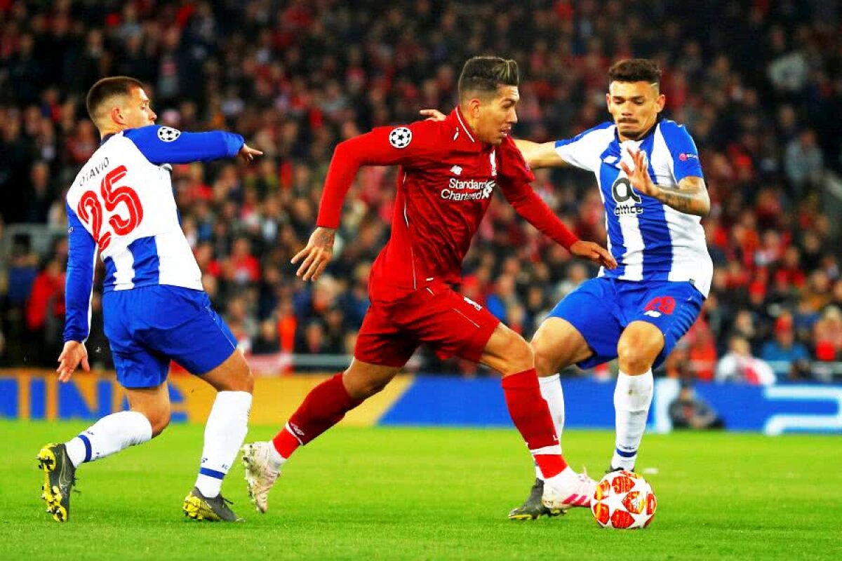 LIVERPOOL - FC PORTO 2-0 // Anfield, iadul „dragonilor”! Liverpool a învins-o la scor de calificare pe Porto în turul „sferturilor” UCL