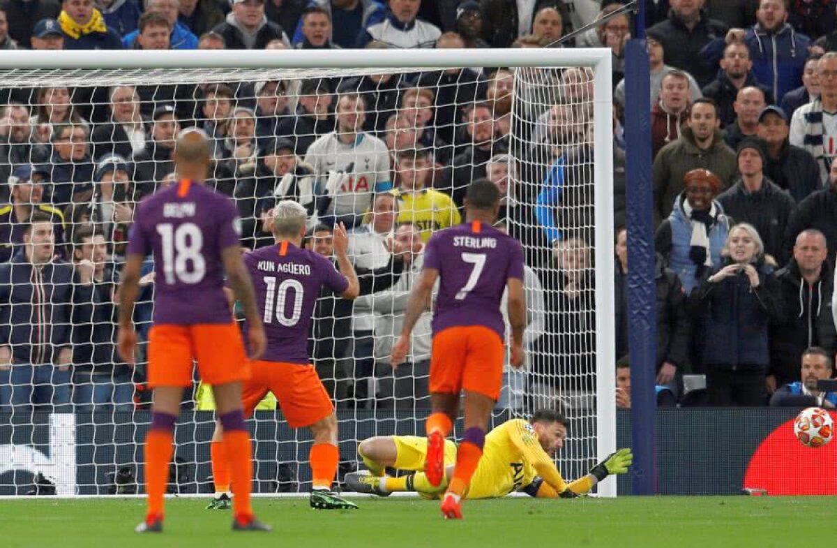 TOTTENHAM - MANCHESTER CITY 1-0 // VIDEO + FOTO Domnul „Penalty”: Hugo Lloris, a 3-a paradă în 2019 » E coșmarul lui Sergio Aguero