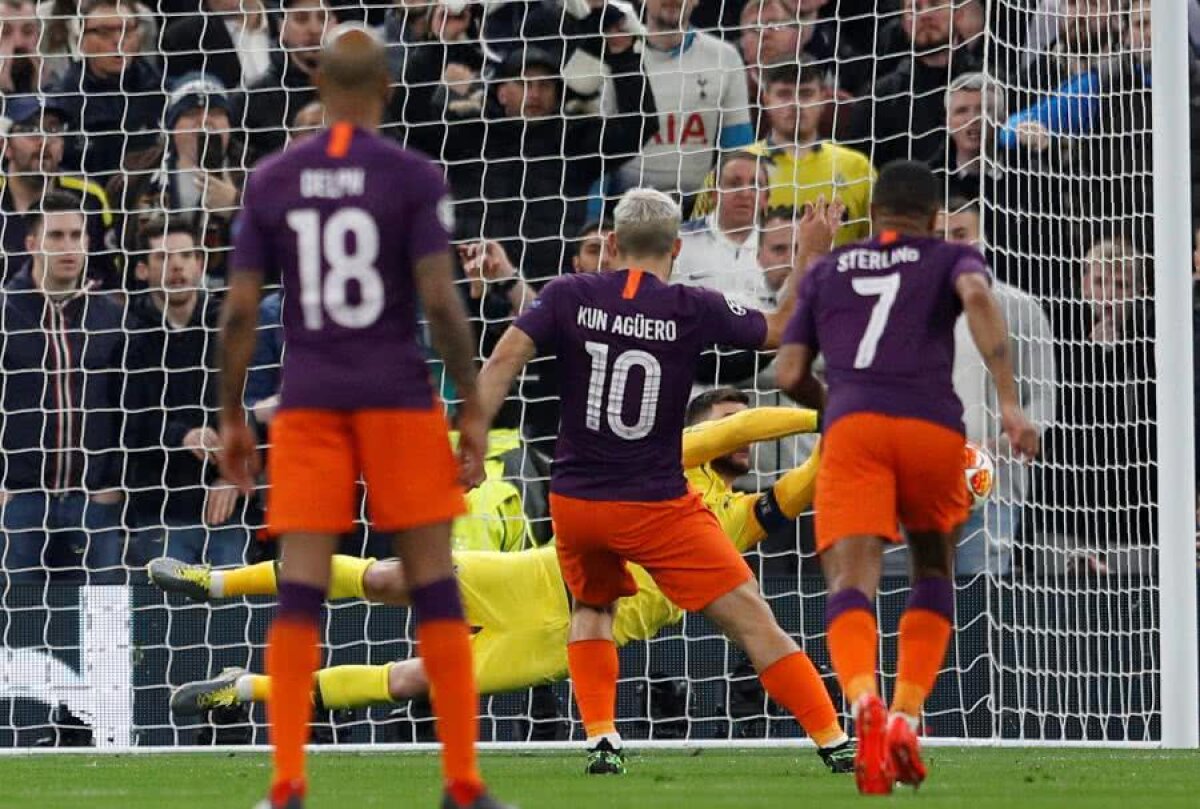 TOTTENHAM - MANCHESTER CITY 1-0 // VIDEO + FOTO Domnul „Penalty”: Hugo Lloris, a 3-a paradă în 2019 » E coșmarul lui Sergio Aguero