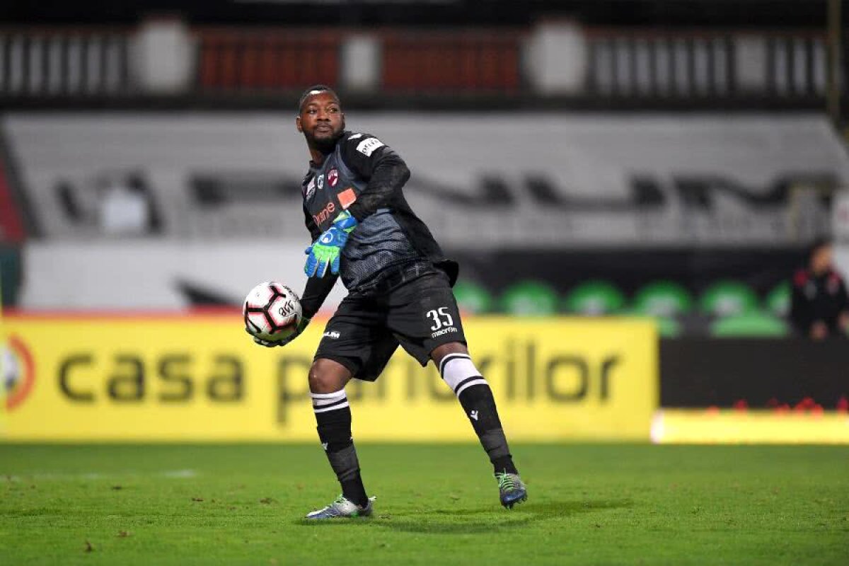 VIDEO + FOTO Interviu cu Parfait Mandanda, portarul lui Dinamo: „Așa m-aș bucura să câștige Steaua campionatul ”