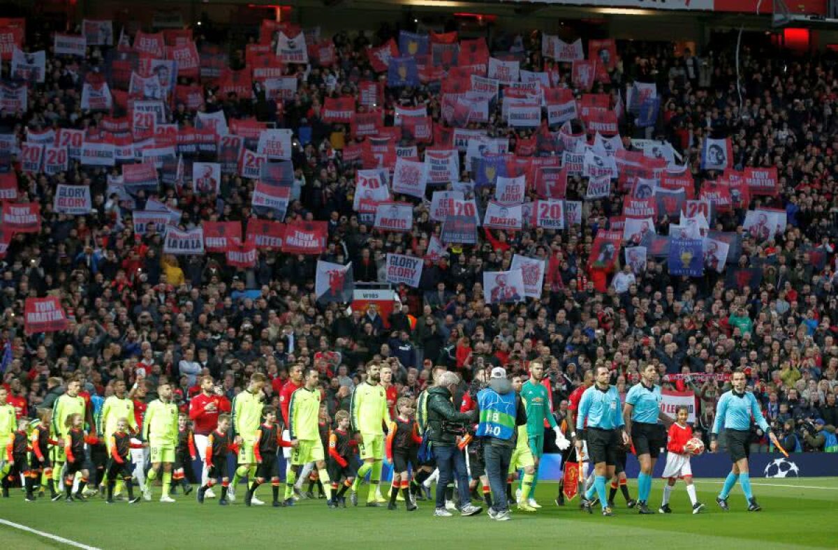 MANCHESTER UNITED - BARCELONA 0-1 // VIDEO+FOTO L-au blocat pe Leo Messi, dar și-au dat autogol! Catalanii au prima șansă la calificarea în semifinale