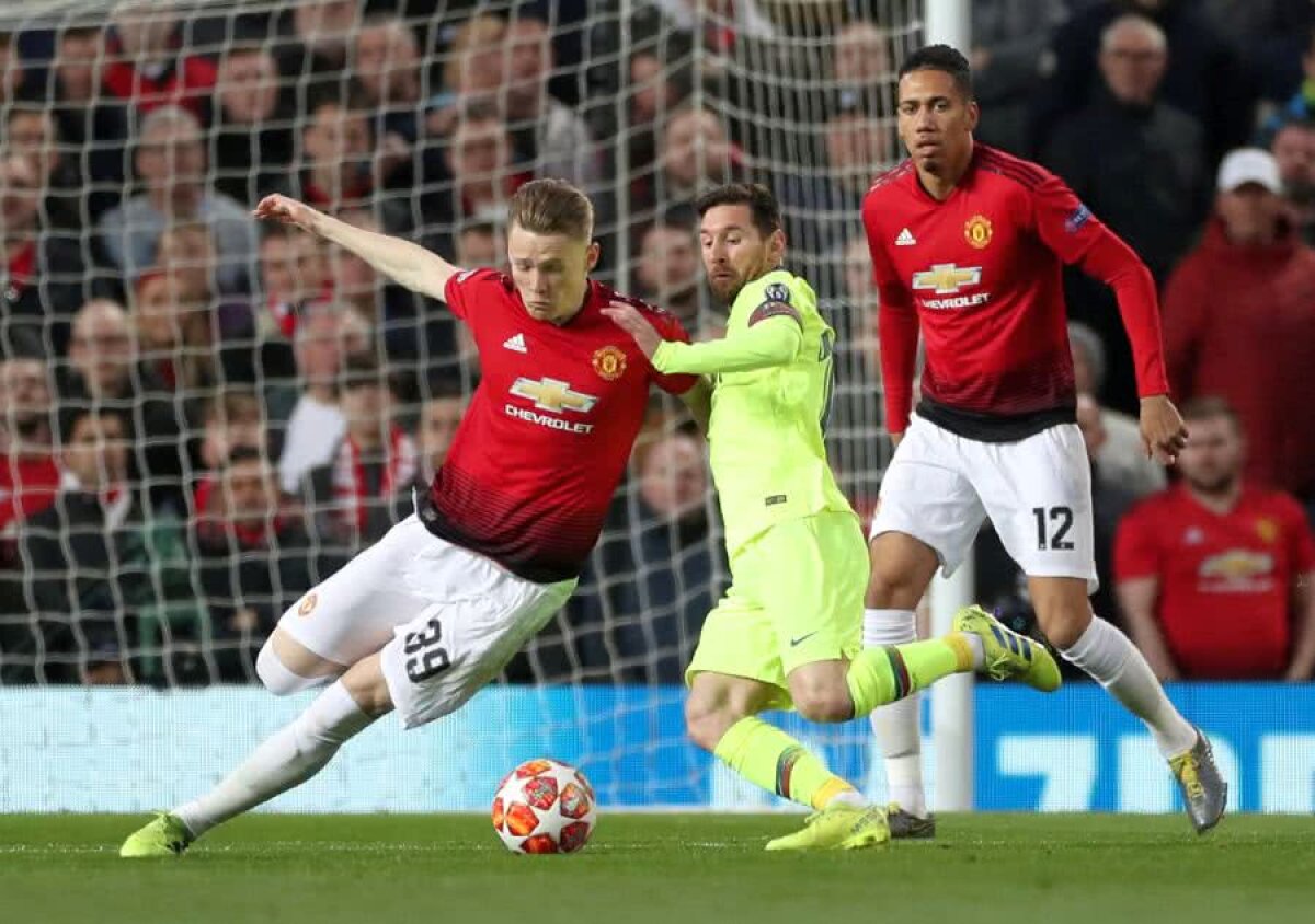 Man. United - Barcelona 0-1 // FOTO Messi e suspect de fisură de sept nazal Reacția agresorului Smalling: „Știam că trebuie să jucăm cu intensitate”