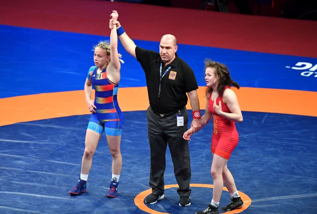 GALERIE FOTO Argint asigurat, bronz cucerit » Kriszta Tunde Incze luptă pentru titlul european, Beatrice Ana a cucerit bronzul la Europenele de lupte!