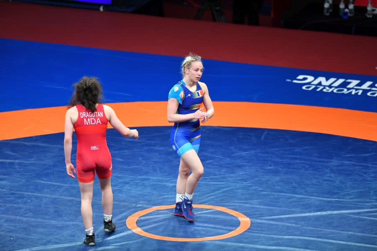 GALERIE FOTO Argint asigurat, bronz cucerit » Kriszta Tunde Incze luptă pentru titlul european, Beatrice Ana a cucerit bronzul la Europenele de lupte!