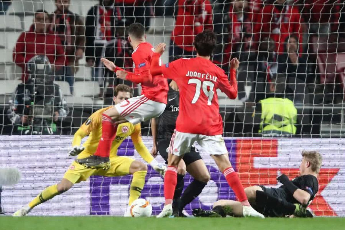 Benfica - Frankfurt 4-2 / VIDEO+FOTO João Félix l-a depășit pe Eusebio și a uimit Europa » Juventus vrea să-i achite clauza de reziliere: 120 de milioane!