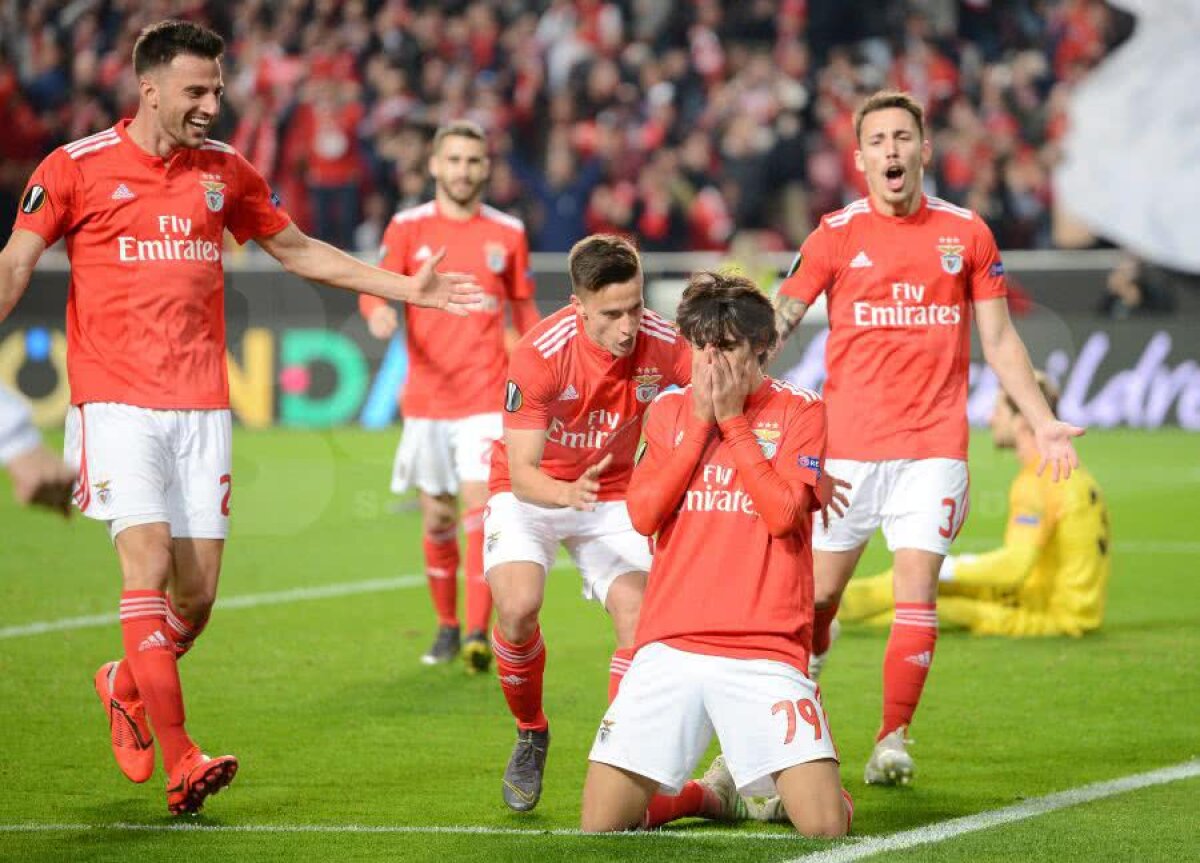 Benfica - Frankfurt 4-2 / VIDEO+FOTO João Félix l-a depășit pe Eusebio și a uimit Europa » Juventus vrea să-i achite clauza de reziliere: 120 de milioane!