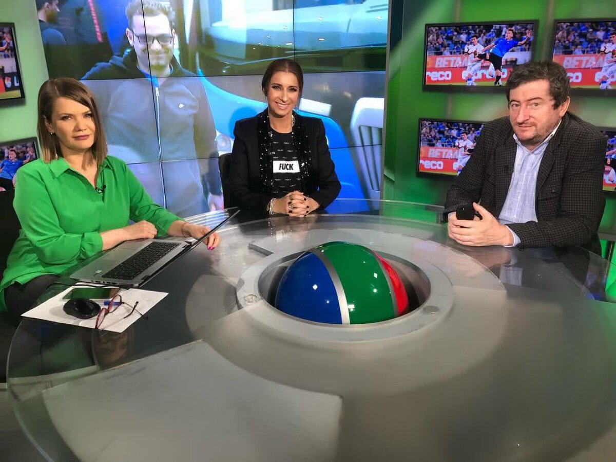 FOTO-ȘOC Cum a venit Anamaria Prodan în studioul TV Pro X: „F**k it!”