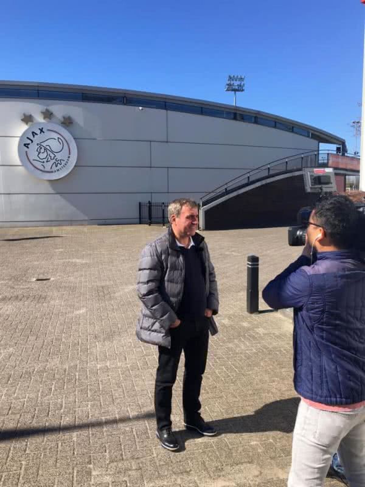 Gică Hagi, întâlnire fructuoasă cu directorul Academiei lui Ajax Amsterdam: „Nu exclud să meargă și un jucător de la Viitorul acolo!”