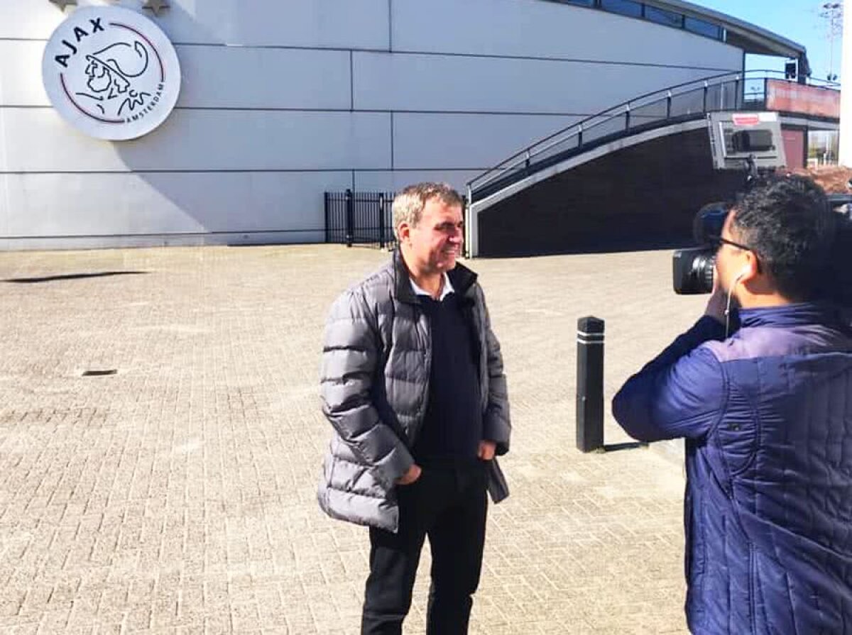 Gică Hagi, întâlnire fructuoasă cu directorul Academiei lui Ajax Amsterdam: „Nu exclud să meargă și un jucător de la Viitorul acolo!”