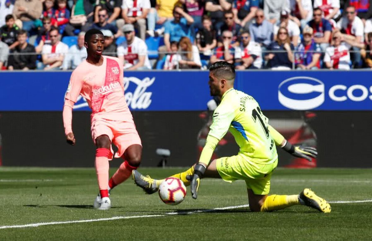 HUESCA - BARCELONA 0-0 // Barcelona, egal pe terenul ultimei clasate din Spania » Cum arată lupta la titlu