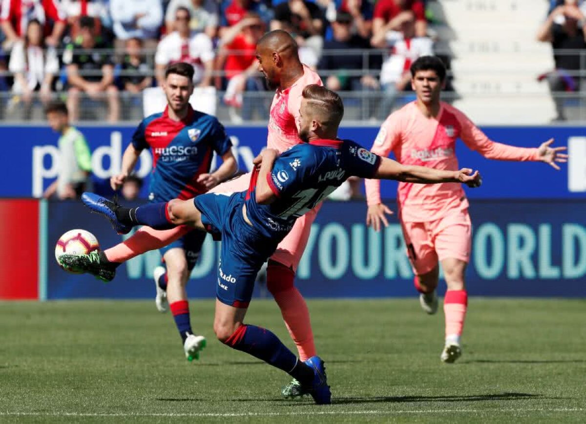 HUESCA - BARCELONA 0-0 // Barcelona, egal pe terenul ultimei clasate din Spania » Cum arată lupta la titlu