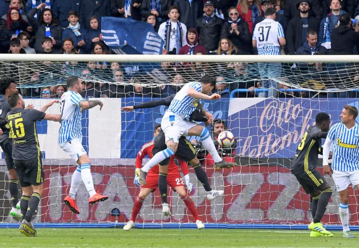 SPAL - JUVENTUS 2-1 // FOTO Juventus pierde cu SPAL, după ce a luat două goluri în 25 de minute! A ratat șansa de a fi campioană în Serie A încă de azi