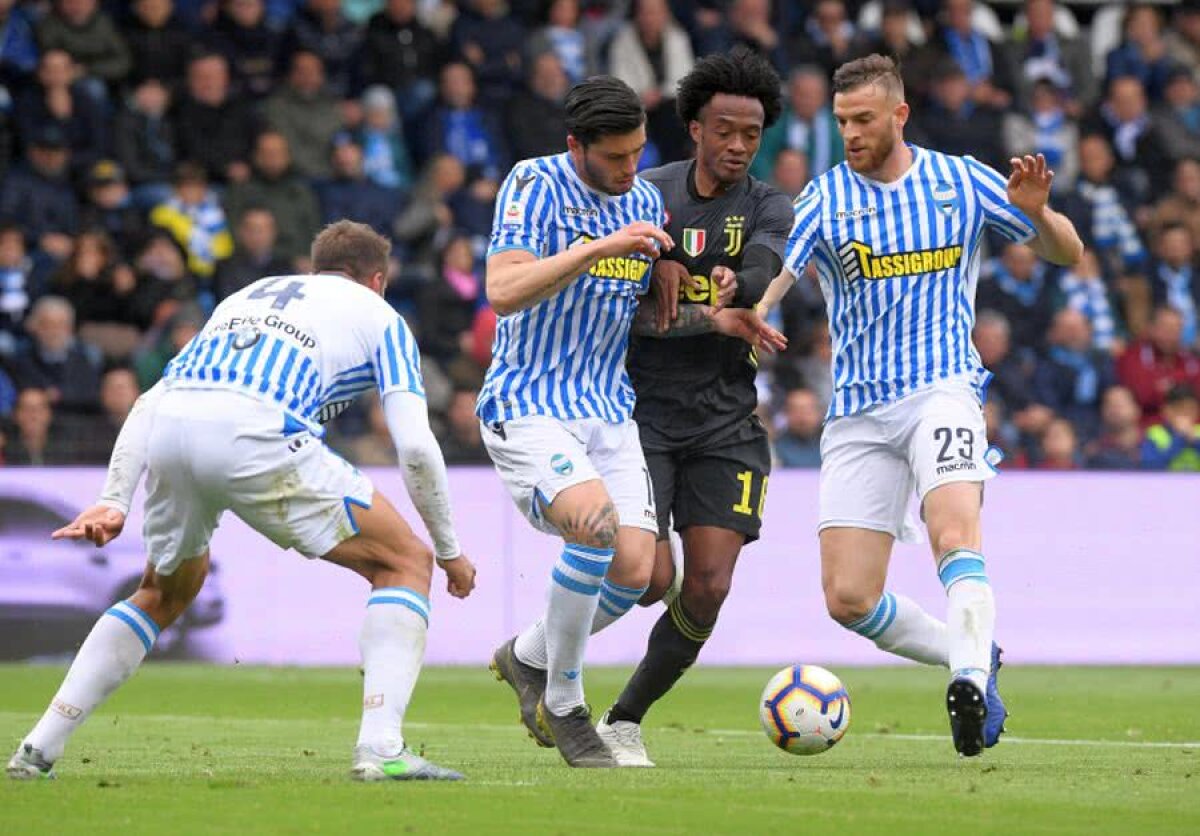 SPAL - JUVENTUS 2-1 // FOTO Juventus pierde cu SPAL, după ce a luat două goluri în 25 de minute! A ratat șansa de a fi campioană în Serie A încă de azi