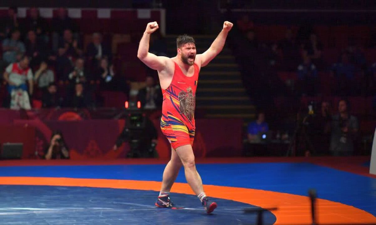 EUROPEANUL DE LUPTE // FOTO Argint tânăr » Florin Tița a fost învins clar în finala categoriei 55 de kilograme a CE de la București + Bronz pentru Alin Alexuc-Ciurariu